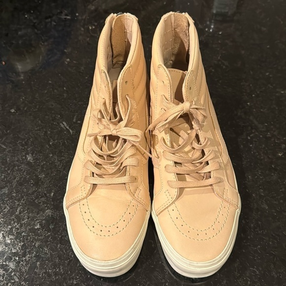 Vans Sk8-Hi Reissue Zip \'Veggie skateboard high top leather shoes sneakers Sz 10 main image 10